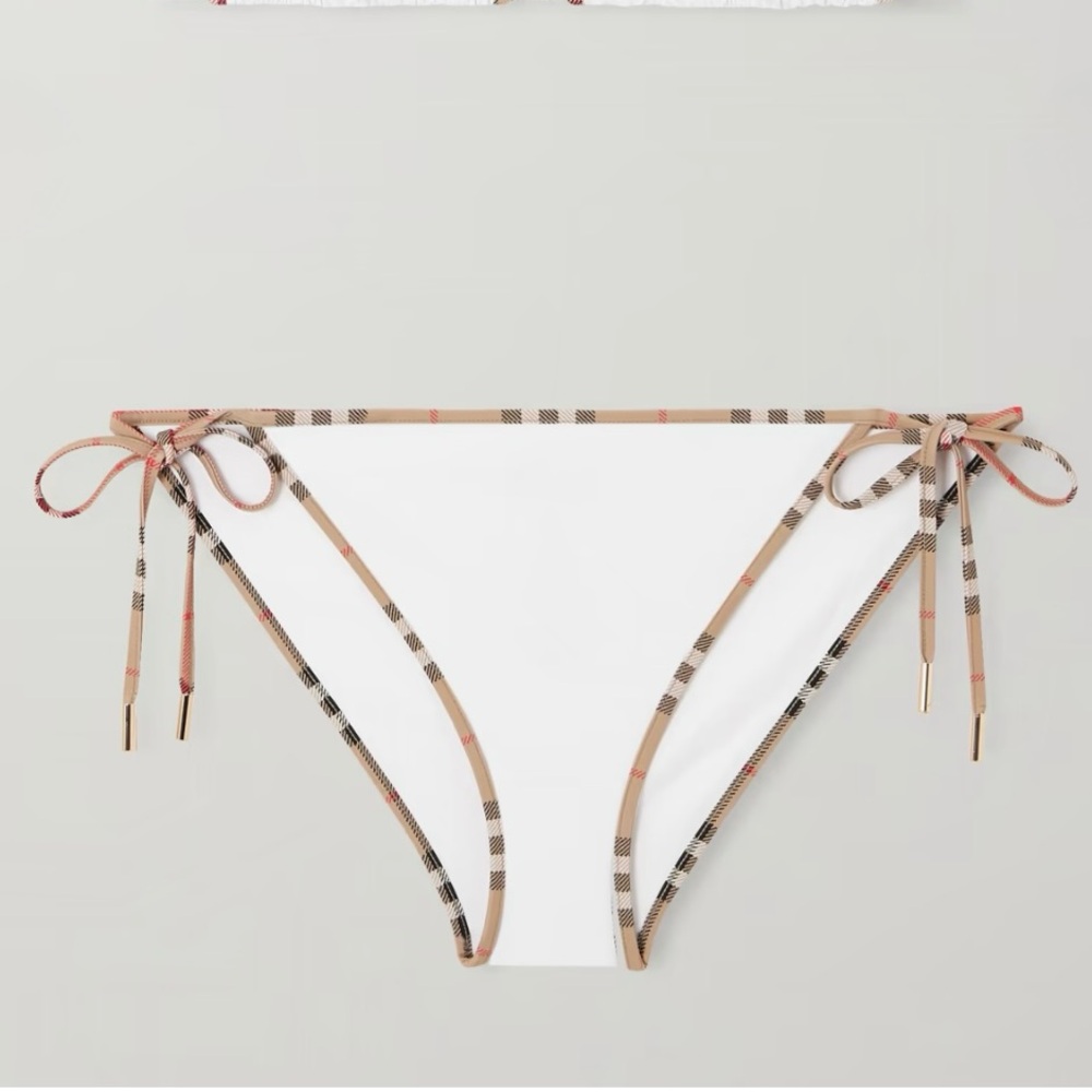 White Triangle Bikini Set - Picture 5 of 6